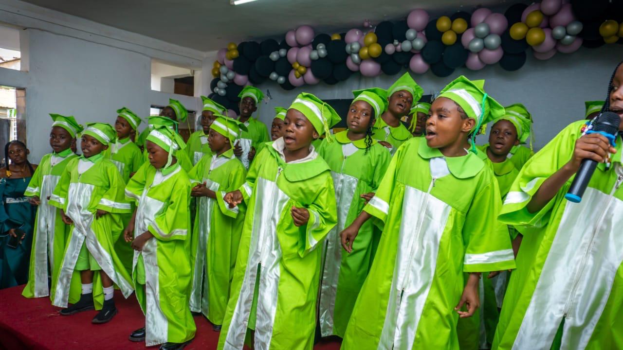 Chorale à la cérémonie de remise des diplômes